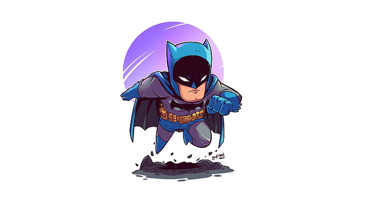 ilustraciones, Batman, fondo simple, fondo blanco, Fondo de pantalla HD