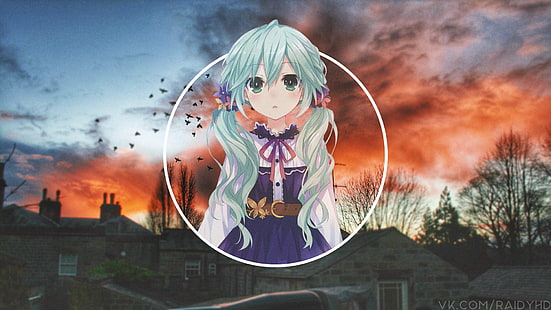 Anime, Anime Girls, Bild-in-Bild, Natsumi (Date A Live), Date A Live, HD-Hintergrundbild HD wallpaper