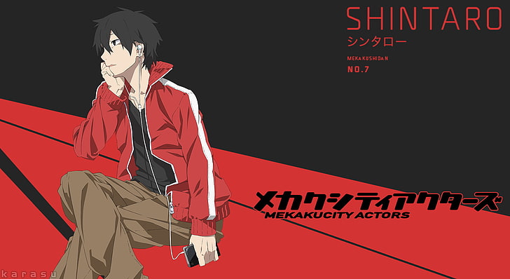 Kagerou-Projekt, Mekakucity-Schauspieler, Kisaragi Shintaro, Anime, HD-Hintergrundbild