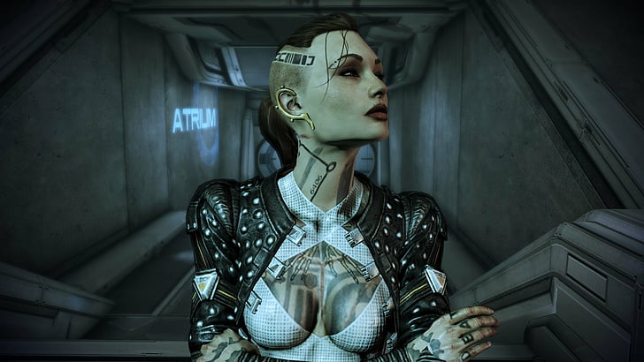 Mass Effect, Mass Effect 3, Jack (Mass Effect), Wallpaper HD