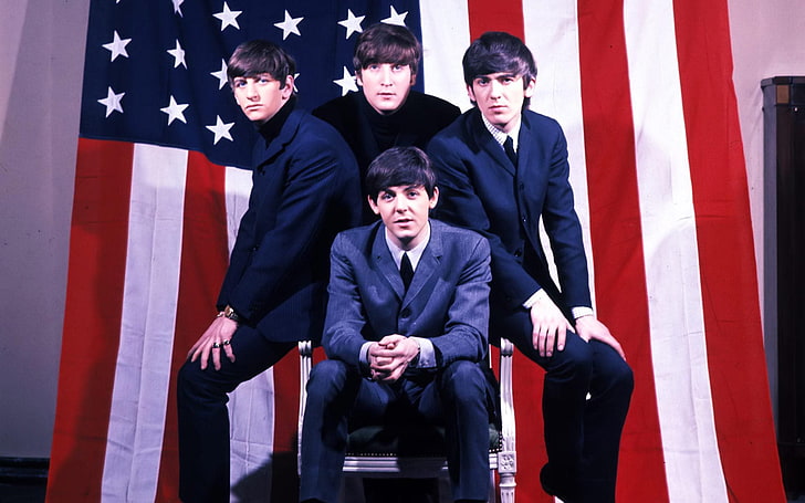 Foto dei Beatles, musica, The Beatles, rock, leggenda, Beatles, musicisti, talento, Ringo Star, George Harrison, John Lennon, Paul McCartney, Sfondo HD