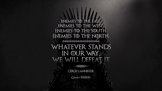 Game of Thrones, Book quotes, HD wallpaper HD wallpaper