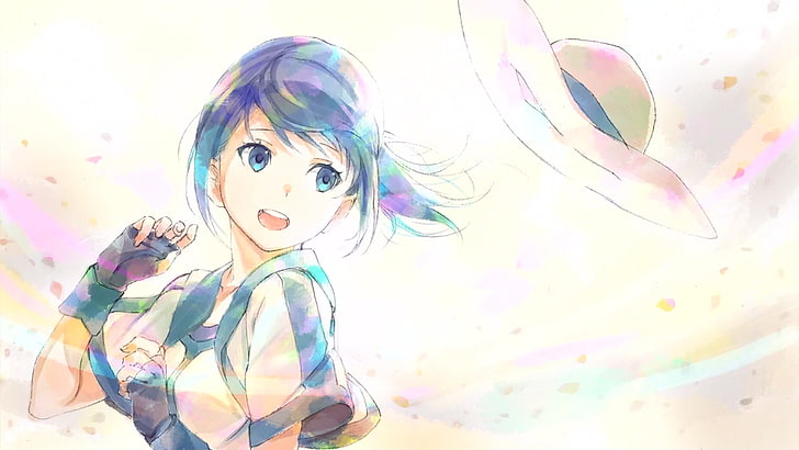 frau mit blauen haaren anime wallpaper, anime, anime girls, mary (hai zu gensou no grimgar), hai zu gensou no grimgar, blaue haare, HD-Hintergrundbild