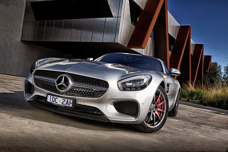 Mercedes-Benz, Mercedes, AMG, GT S, C190, Tapety HD