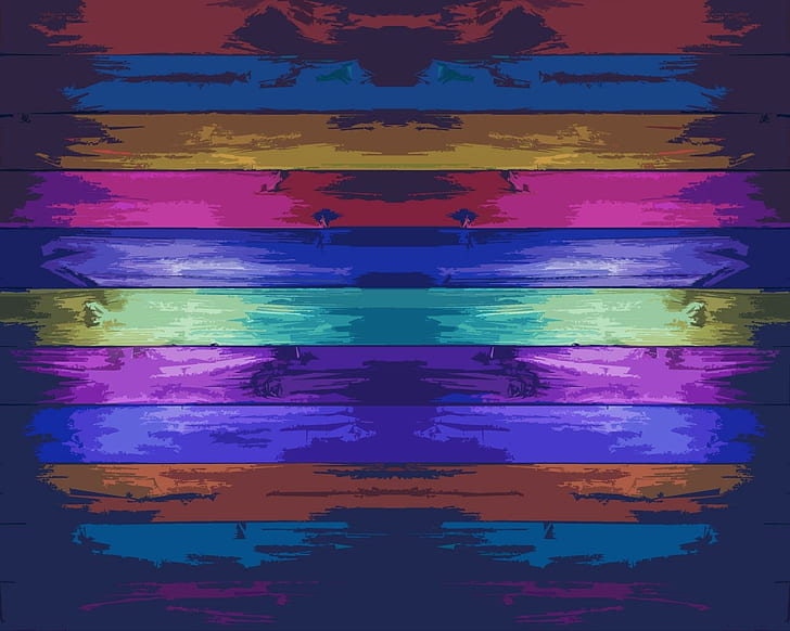 خطوط ملونة، خلفية HD