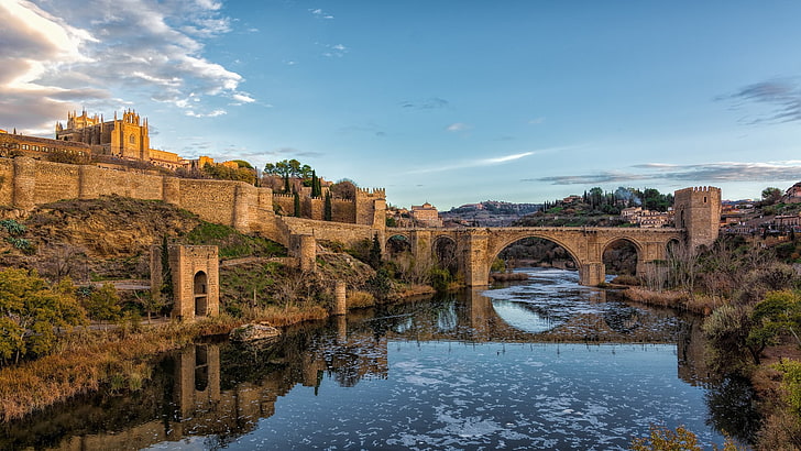 Hiszpania, Toledo, Kastylia-La Mancha, Castilla la Mancha, Tapety HD