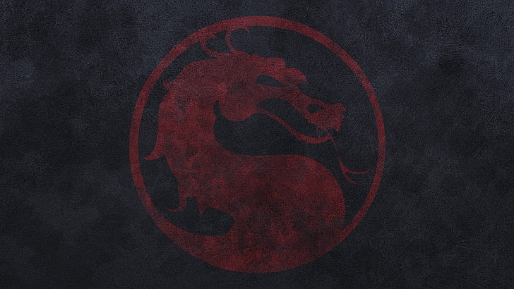 Mortal Kombat logosu, Mortal Kombat, video oyunları, logo, HD masaüstü duvar kağıdı