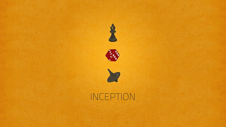 Elementi chiave Inception HD, pezzo degli scacchi, dadi, inizio, elementi chiave, Sfondo HD