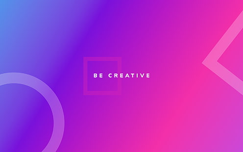 Grafikdesign, Kreativität, Formen, Farbverlauf, bunt, HD-Hintergrundbild HD wallpaper