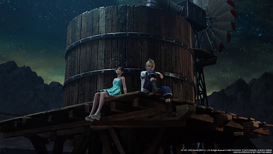Final Fantasy VII: Remake, PlayStation 4, Square Enix, Tapety HD HD wallpaper