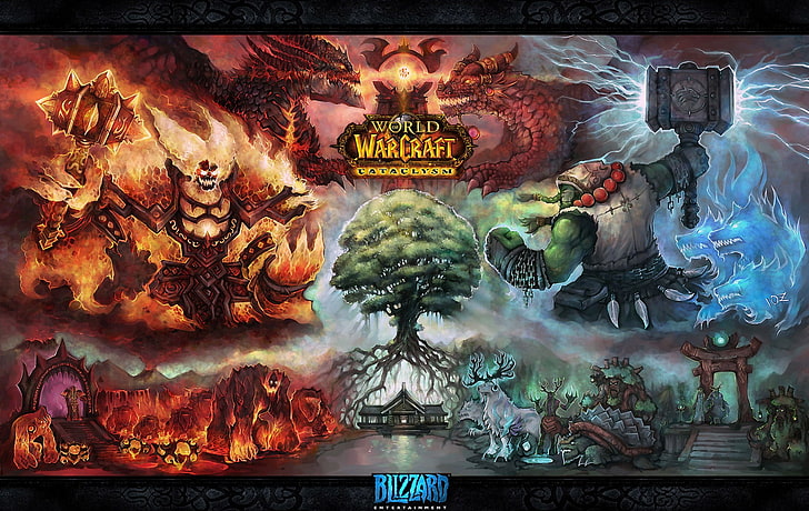 World of Warcraft, Fond d'écran HD