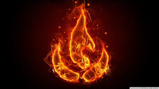 czerwony ogień clip art, #Fire Nation, sztuka cyfrowa, ogień, Tapety HD HD wallpaper