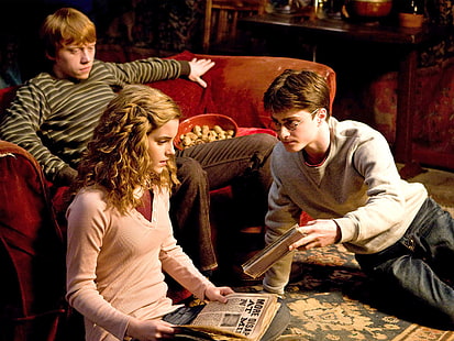 Emma Watson ใน Harry Potter the Half Blood Prince ล่าสุดเอ็มม่าวัตสันแฮร์รี่พอตเตอร์ล่าสุด, วอลล์เปเปอร์ HD HD wallpaper