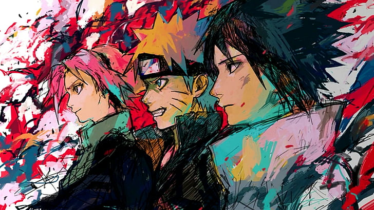 Naruto Shippuden, Naruto, Anime Guy, Anime art, Drawing, Illustration, วอลล์เปเปอร์ HD