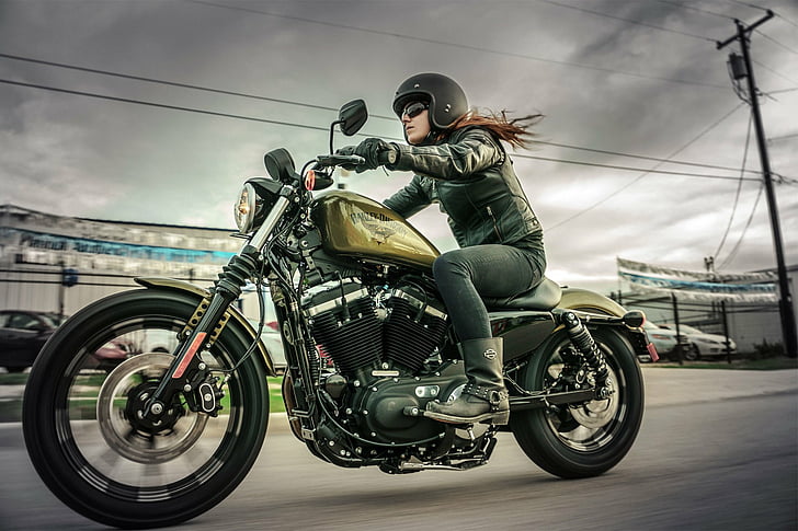 Harley-Davidson, Harley-Davidson Sportster, Harley-Davidson Iron 883, HD wallpaper