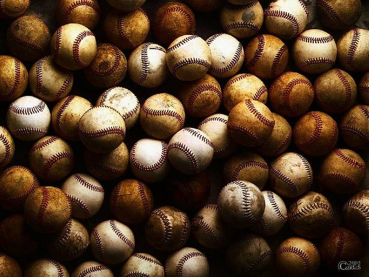 Baseballs, Sports, Games, baseballs, sports, games, HD wallpaper