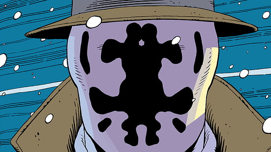 Watchmen การ์ตูน Rorschach, วอลล์เปเปอร์ HD HD wallpaper