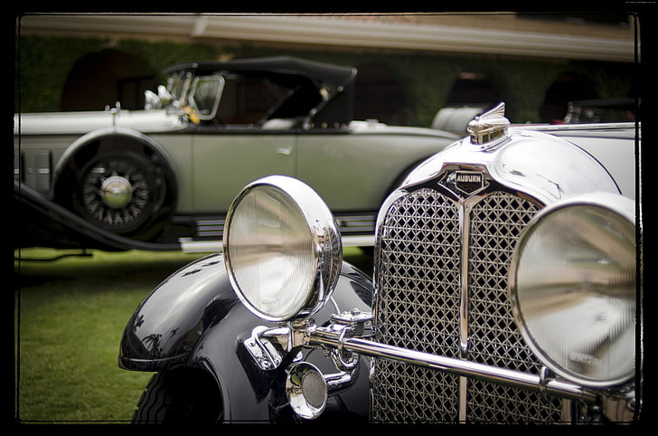 front, 1935, 851, classic cars, Auburn Speedster, luxury cars, Auburn, HD wallpaper