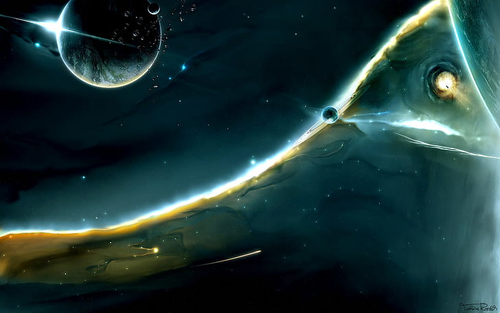 ศิลปะอวกาศศิลปะดิจิตอลอวกาศดาวเคราะห์ดวงดาว, วอลล์เปเปอร์ HD