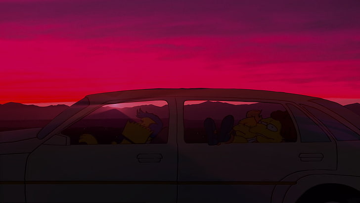 The Simpsons, Bart Simpson, relaxing, HD wallpaper