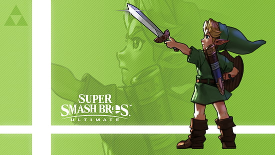 Gra wideo, Super Smash Bros. Ultimate, Young Link, Tapety HD HD wallpaper
