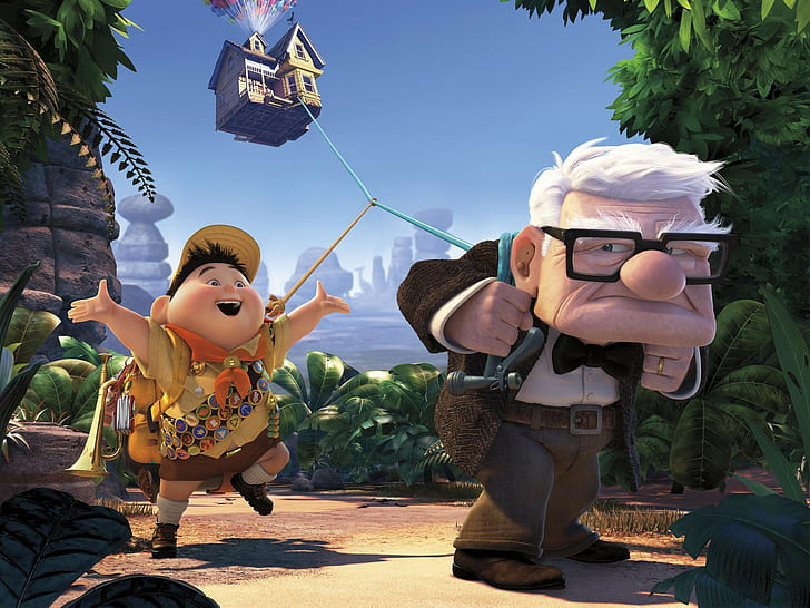 Disney Pixar, Para cima (filme), HD papel de parede