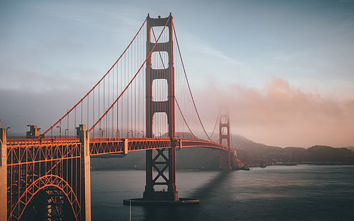 Most, Golden Gate, 6K, Tapety HD HD wallpaper
