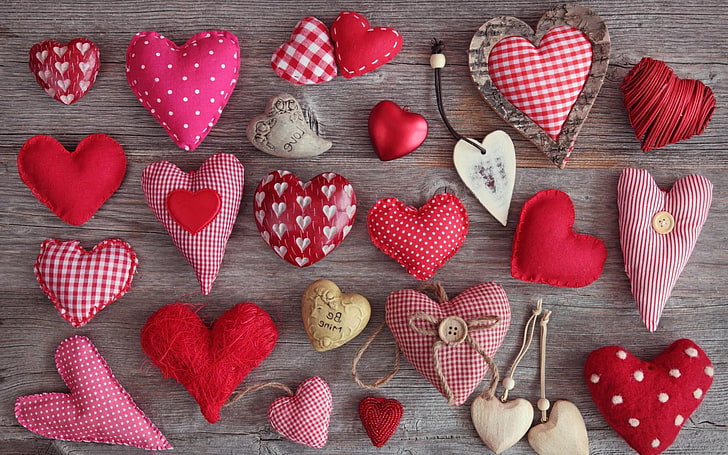 day, Hearts, love, romance, valentine 039 s, HD wallpaper