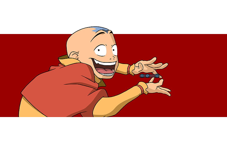 anime, Avatar: le dernier maître de l'air, Aang, Fond d'écran HD