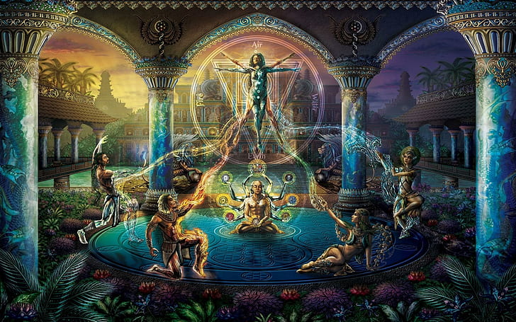 الخلق ، إله الهندوسي ، الصورة ، القوة ، الحب ، الحياة ، ثلاثي الأبعاد ومجرّد، خلفية HD