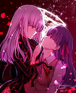 Fate Series, Fate / Stay Night, animeflickor, Matou Sakura, HD tapet HD wallpaper