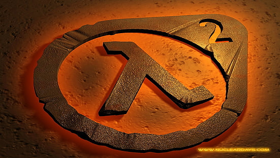 Half-Life 2, видео игри, лого, HD тапет HD wallpaper