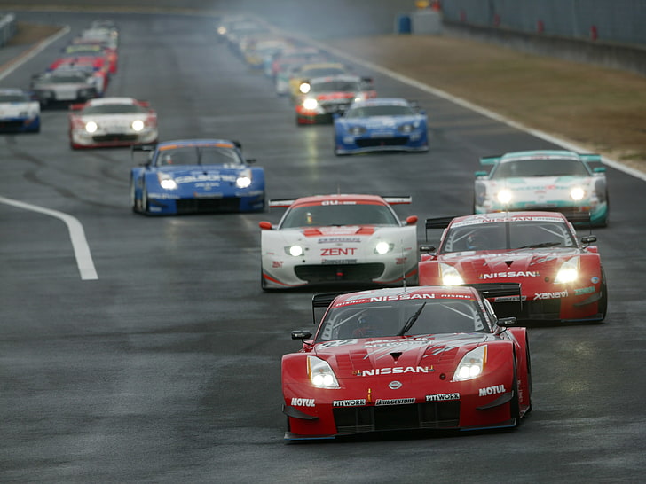 2007, 350z, g t, nismo, nissan, race, racing, super gt, supercar, z33, Sfondo HD