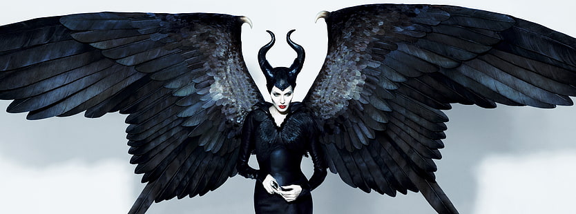 Maleficent 2014 Angelina Jolie, Maleficent wallpaper, Movies, Other Movies, Dark, Fantasy, Movie, Evil, angelina jolie, Film, 2014, Maleficent, HD wallpaper HD wallpaper