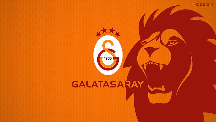 Galatasaray S.K., lew, piłka nożna, kluby piłkarskie, Tapety HD