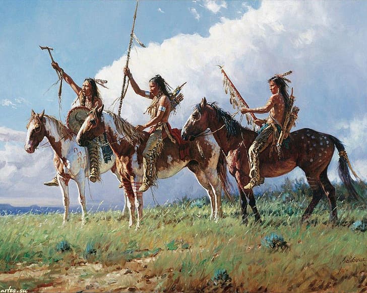 Guerreros sioux HD fondos de pantalla descarga gratuita | Wallpaperbetter