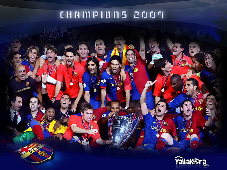 pemenang sepak bola barca Sports Football HD Seni, sepak bola, Barca, pemenang, Wallpaper HD
