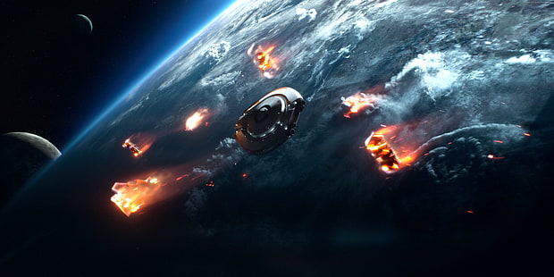 Planet, Lost In Space Staffel 1, 4K, Raumschiff, TV-Serie, HD-Hintergrundbild HD wallpaper