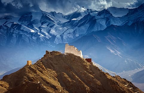  Tibet, mountains, Asia, nature, HD wallpaper HD wallpaper