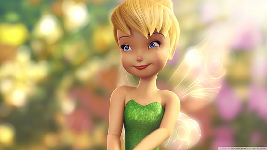 Disney Tinkerbell CG Fairy CG HD, графика на звънец, фантазия, cg, фея, Дисни, Tinkerbell, HD тапет HD wallpaper