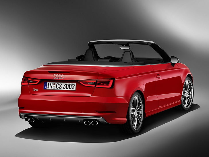 2014, 8 v, Audi, Cabrio, Cabrio, s 3, HD-Hintergrundbild