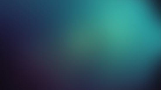 minimalisme, simple, bleu, dégradé, dégradé doux, art numérique, turquoise, Fond d'écran HD HD wallpaper