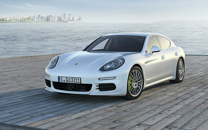 2014 Porsche Panamera, białe porsche 911, porsche, panamera, 2014, samochody, Tapety HD