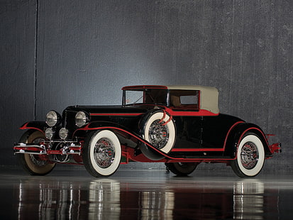 1929, kabriolet, sznurek, l 29, luksusowy, retro, Tapety HD HD wallpaper
