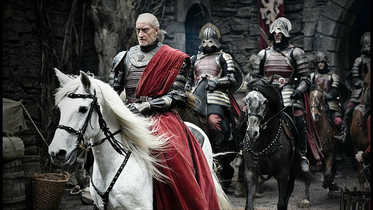 Serie TV, Game of Thrones, Charles Dance, Horse, Tywin Lannister, Sfondo HD