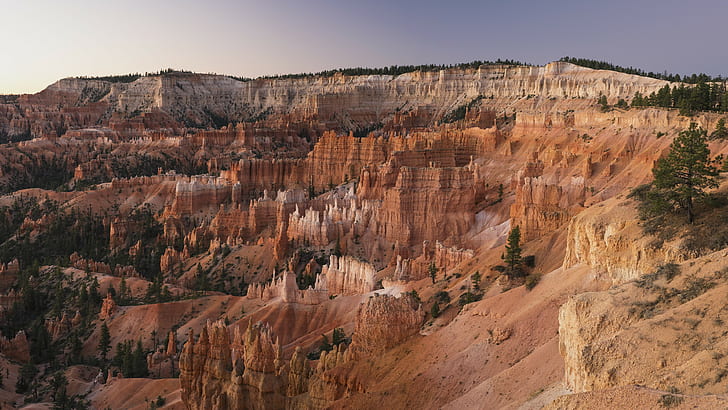 paysage, formation rocheuse, canyon, parc national, Parc national de Bryce Canyon, Utah, Fond d'écran HD