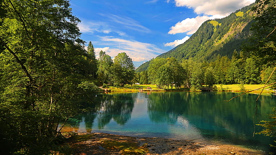 Foto de naturaleza del lago 8k, Fondo de pantalla HD HD wallpaper