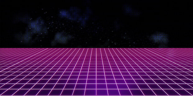Musik, Bakgrund, 80-talet, Neon, VHS, 80-talet, Synth, Retrowave, Synthwave, New Retro Wave, Futuresynth, Sintav, Retrouve, Outrun, HD tapet HD wallpaper