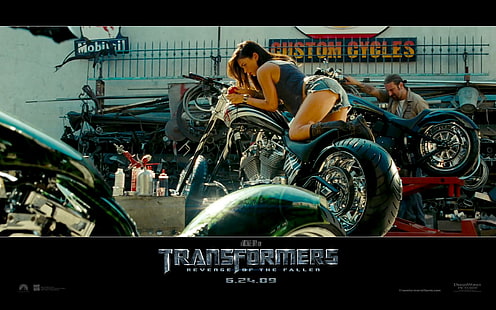 Megan Fox Transformers 2 Hala, hala, transformatörler, megan, filmler, HD masaüstü duvar kağıdı HD wallpaper