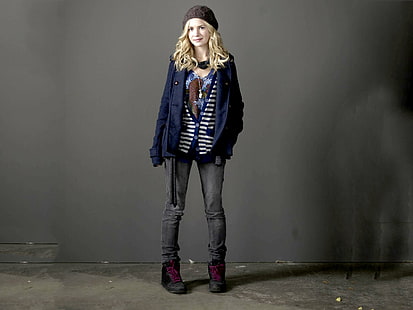 bionde, britt, cappelli, jeans, robertson, donne, Sfondo HD HD wallpaper